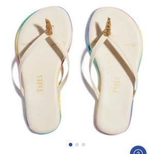 TKEES kids Mini Unicorns Rainbow Cloud, White